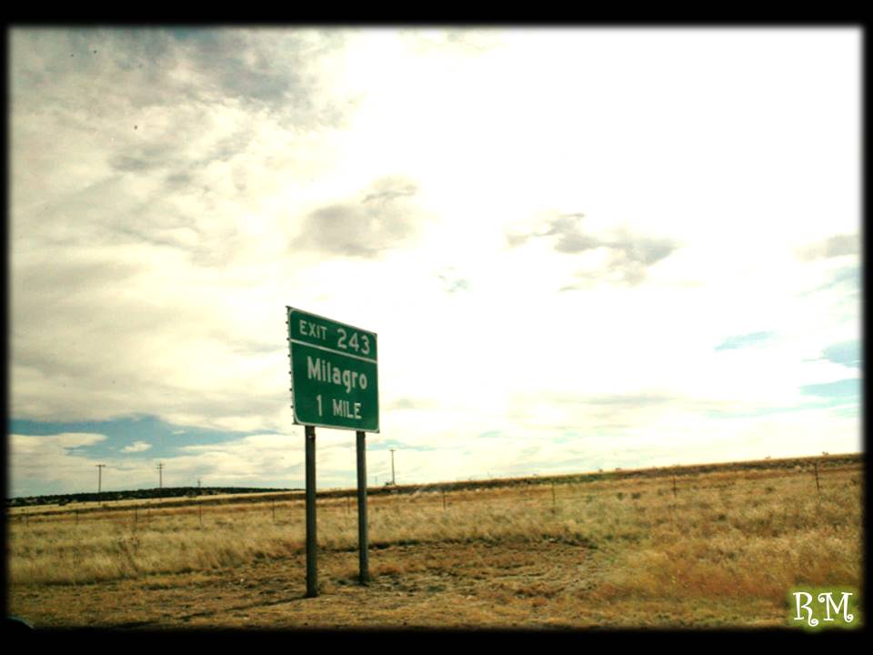 for letter to Rudy in the Heavens milagro sign