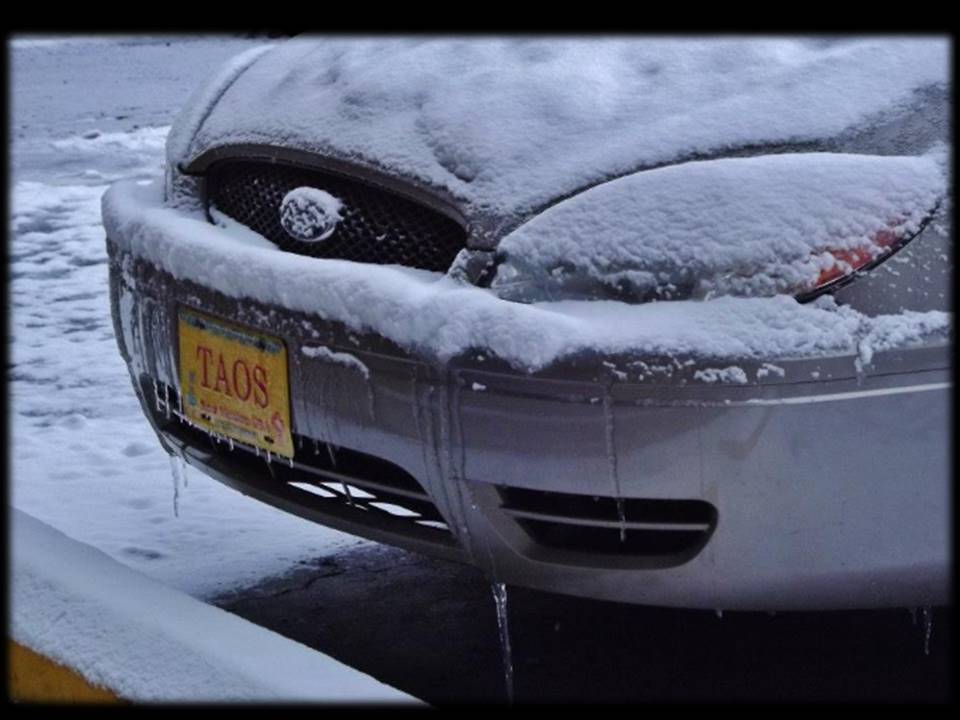 on se les gèle à Taos